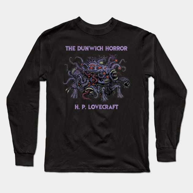 The Dunwich Horror Long Sleeve T-Shirt by azhmodai